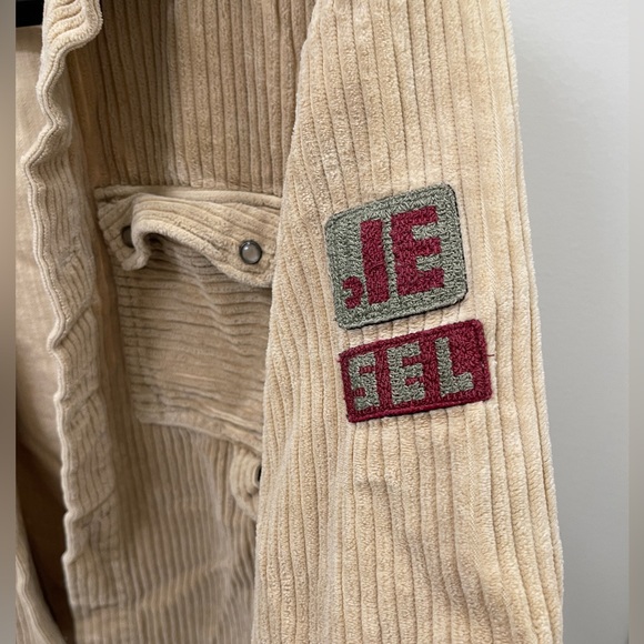 Women’s Diesel Tan Corduroy Jacket Size M  ⛽️💛 - Picture 4 of 4